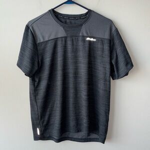 Eddie Bauer Athletic charcoal gray motion shirt men size medium